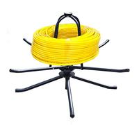 HarBin-Star Enrollador de tubos, enrollador de tubos, máx. 175 kg, para calefacción por suelo radiante, enrollador para cable, enrollador para tubo PEX PERT PE con bolsa