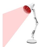 HarBin-Star Lámpara infrarroja de calor, 150 W, lámpara de luz roja, luz infrarroja para uso doméstico, juego de lámparas de luz infrarroja, lámpara de luz infrarroja, color blanco