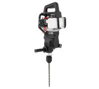 HarBin-Star - Martillo de demolición de 2 tiempos, 1000 W, 450 rpm, 33 cc, kit de taladro de hormigón con 3 taladros, frecuencia de impacto 2300-4000 bpm, triturador de hormigón con cincel de punta y