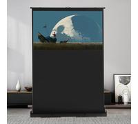 HarBin-Star - Pantalla de proyección, pantalla de proyección pull-up, vídeo 4K y 8K Ultra Alta Definición, 60 pulgadas formato 16:9 pantalla de proyección, lienzo para camping y cine en casa (60" 16:9