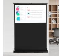 Harbin-Star - Pantalla de proyección, pantalla de proyección pull-up, vídeo 4K y 8K Ultra Alta Definición, 80 pulgadas, formato 16:9, pantalla de proyección, lienzo para camping y cine en casa (60" 16
