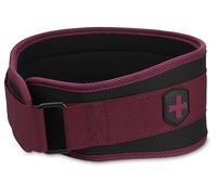 Harbinger Cinturón de espuma Core de 4.5" para la espalda baja y la estabilidad del tronco, unisex, Merlot, Medium