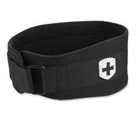 Harbinger 4.5" Foam Core Cinturón para la zona lumbar y la estabilidad del tronco, Negro, Medium