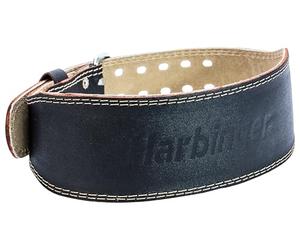 Harbinger 4 Inch Padded Leather Belt 4 Inch Padded Leather Belt, Hombre, Black, XL