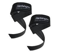 Harbinger Big Grip Padded Lifting Straps, Unisex Adulto, Black