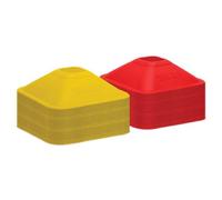 Harbinger Conos Mini SKLZ - Conos de 5 cm (50 Unidades) para Agilidad y Velocidad, Base Cuadrada para Estabilidad, Incluye Correa de Transporte para fácil configuración y Transporte.