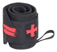 Harbinger Line Wrist Wraps, Unisex Adulto, Black/Red, Talla única