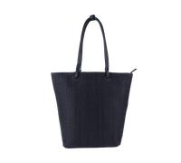 Harbour 2nd Amarilla Bolso shopper de cuero Azul marino