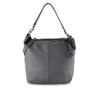 Harbour 2nd Anchor Love Bolsa de hombro Piel natural 46 cm gris