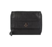 Harbour 2nd Anchor Love Carla Cartera Piel natural 12 cm negro