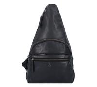Harbour 2nd Anchor Love Merlin Bolsa de hombro Piel 23 cm negro