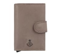 Harbour 2nd Anchor Love Robin 2 Estuche para tarjetas de crédito Protección RFID Piel 6 cm gris