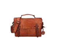 Harbour 2nd Ashton Mensajero Piel natural 25 cm Compartimento para el portátil marrón