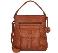 Harbour 2nd Bolso de hombro Iris de tejido suave de cuero 33 cm marrón