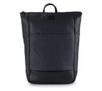 Harbour 2nd City Lights Mochila de día Piel natural 47 cm Compartimento para laptop azul