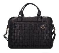 Harbour 2nd Cool Casual Aris maletín piel 40 cm compartimento portátil negro