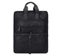 Harbour 2nd Cool Casual Jonas Mochila urbana Piel natural 42.5 cm Compartimento para el portátil negro