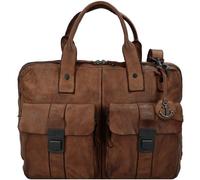 Harbour 2nd Cool Casual Winterhude Maletín Piel 40 cm Compartimento Portátil marrón