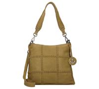 Harbour 2nd Fashion Lights Xanthe Bolsa de hombro Piel 33 cm verde