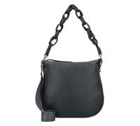 Harbour 2nd Just Pure Bolsa de hombro Piel natural 37 cm negro