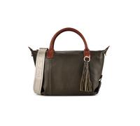 Harbour 2nd Lucia Bolsa de hombro Piel natural 35 cm verde oliva
