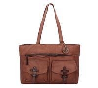 Harbour 2nd Urban Poets Jordan Bolsa de compras Piel 49 cm marrón