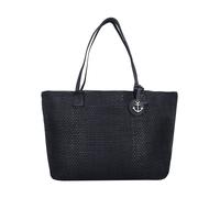 Harbour 2nd Soft Weaving Grace Bolsa de compras Piel natural 55 cm azul