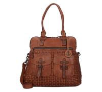 Harbour 2nd Urban Poets Alexandra-Up Bolsa de hombro Piel natural 29 cm marrón