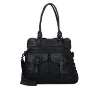 Harbour 2nd Urban Poets Alexandra-Up Bolsa de hombro Piel natural 29 cm negro