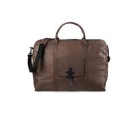 Harbour 2nd Urban Poets Atlas Bolsa de viaje fin de semana Piel natural 65 cm marrón