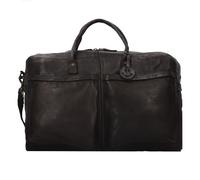 Harbour 2nd Urban Poets Bolsa de viaje Weekender Piel 56 cm negro