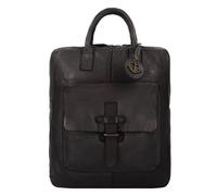 Harbour 2nd Urban Poets Devon Mochila de día Piel 42 cm Compartimento para el portátil negro