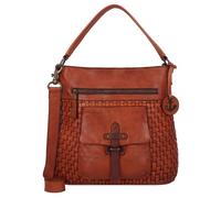 Harbour 2nd Urban Poets Iris-Up Bolsa de hombro Piel natural 33 cm marrón