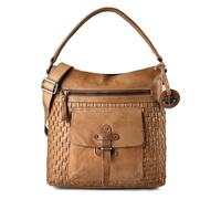 Harbour 2nd Urban Poets Iris-Up Bolsa de hombro Piel natural 33 cm marrón