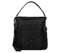 Harbour 2nd Urban Poets Iris-Up Bolsa de hombro Piel natural 33 cm negro