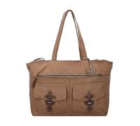 Harbour 2nd Urban Poets Jordan Bolsa de compras Piel natural 44.5 cm marrón