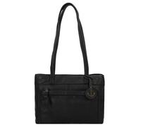 Harbour 2nd Urban Poets Zea Bolsa de compras Piel natural 33 cm negro