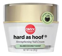 Hard As Hoof Crema Fortalecedora de Uñas Con Aroma a Cereza y Almendra - Previene Roturas, Astillas y Grietas, Fortalece y Promueve el Crecimiento - 1 oz por Hoof