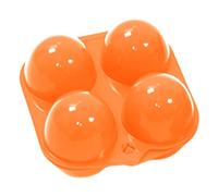 Hard Boiled Egg Carrier - Reusable Camping Food Storage Tray, Grid Organizer Box | Portable Kitchen Counter Fridge Keeper, Outdoor Picnic Travel Utility, Easter Farm Supply, Durable Holder