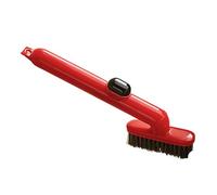 Hard Bristle Crevice Cleaning Brush | 360 Degree Rotating Scrub Tool,Crevice Cleaner with Detergent Dispenser | for Sink Floor Wall Tile Grout Window Home Kitchen Bathroom Toilet