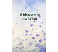 Hard Cover Lined Journal Notebook-Whispers In the Wind: 5.5"x8.5" 160 Pages Cream Paper | Lavendar Watercolor Matte Hardcover | School notebook | ... | Stress Management Journa| Gift for student