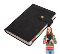 Hard Cover Planner Notebook, 2025 PU Leather Daily Planner, 8.46x5.71 inches, 365 Days Notepad, Elegant Schedule and Business Planning, Event Book for Work, Study