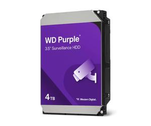 HARD DISK PURPLE 4 TB SATA 3 3.5" (WD44PURZ)