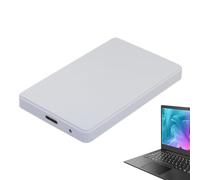 Hard Drive Enclosure for 2,5" - 450MB/s External Case with Tool-Free Design, USB Powered | Compact High-Speed Housing for 7 mm 9,5 mm Drives, ideal para almacenamiento y gestión de datos