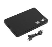 Hard Drive Enclosure USB - ABS 12.5cm, External Case, USB 3.0 | 5Gbps High Speed, 3.0 Housing, Portable Data Storage Box For Video Editors, Students, Photographers, Office
