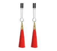 HARD GIRLY - Juego de 2 pinzas para pezones de helado, color rojo
