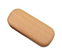 Hard Glasses Case - 6.42x2.6x1.54 Inches, Eyeglass Storage Case, Wood Grain Finish | Shock Resistant Design, Wooden Glasses Cases, Protective Eyewear Cases For Men, Women, Daily Eyewear Protection