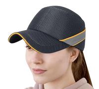 Hard Hat - 22,83 - 25,59 pulgadas - de bola de malla, adjustable Safety Bump Caps, ABS Baseball Hats with Bump Inserte for Head Protection | Breathable Shock Absortion Safety Hard Hat for