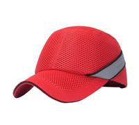 Hard Hat - 22,83 - 25,59 pulgadas - de bola de malla, adjustable Safety Bump Caps, ABS Baseball Hats with Bump Inserte for Head Protection | Breathable Shock Absortion Safety Hard Hat for