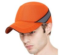 Hard Hat - 22,83 - 25,59 pulgadas - de bola de malla, adjustable Safety Bump Caps, ABS Baseball Hats with Bump Inserte for Head Protection | Breathable Shock Absortion Safety Hard Hat for